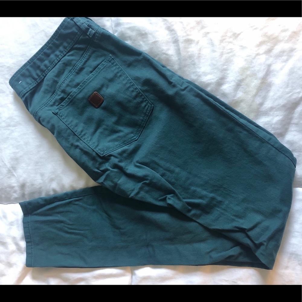 Roxy | green/dark teal skinny jeans